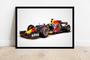 Imagem de Quadro Decorativo Esportes Fórmula 1 Carro Corrida GP Automobilismo Salas Quartos Com Moldura RC176