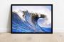 Imagem de Quadro Decorativo Esportes Surf Prancha Ondas Mavericks Paisagem Lojas Salas Com Moldura RC026