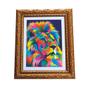 Imagem de Quadro Decorativo Face em Cores A4 - FR028 Luxo Premium