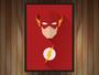 Imagem de Quadro Decorativo Flash Super Heróis Geek Decorações Com Moldura G04