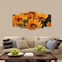 Imagem de Quadro decorativo Floral Flores Girassol 125x60 Mosaico