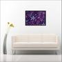 Imagem de Quadro Decorativo Flores Abstrato Salas Decoração