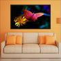 Imagem de Quadro Decorativo Flores Borboleta Decorações Salas Com Moldura TT03