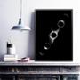 Imagem de Quadro Decorativo Fotografia Eclipse Lunar 33X24Cm