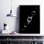 Imagem de Quadro Decorativo Fotografia Eclipse Lunar 45x34cm - com vidro