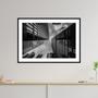 Imagem de Quadro Decorativo Fotografia Prédio - Preto E Branco 34x23cm