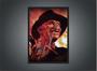 Imagem de Quadro Decorativo Freddy Krueger Filmes Terror Cinema Decorações Com Moldura G01