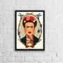 Imagem de Quadro Decorativo Frida Moldura 24x18cm - com vidro