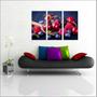 Imagem de Quadro Decorativo Frutas Cozinha Restaurantes Gourmet Com 3 peças Com Moldura