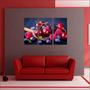Imagem de Quadro Decorativo Frutas Cozinha Restaurantes Gourmet Com 3 peças Com Moldura