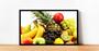 Imagem de Quadro Decorativo Frutas Nutrição Fruteira Lojas Cozinha Sala Com Moldura RC005