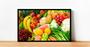 Imagem de Quadro Decorativo Frutas Nutrição Vegetais Fruteira Lojas Cozinha Sala Com Moldura RC007