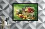 Imagem de Quadro Decorativo Frutas Paisagem Nutrição Gourmet Culinária Cozinha Restaurantes Com Moldura RC043