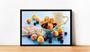 Imagem de Quadro Decorativo Frutas Pêssego Amora Gourmet Cozinha Restaurantes Com Moldura RC024