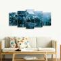 Imagem de Quadro decorativo Game Of Thrones 5 Peças Rei da Noite