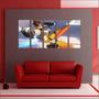 Imagem de Quadro Decorativo Games Overwatch Jogos Mosaico Com 5 Peças GG2