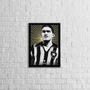 Imagem de Quadro Decorativo Garrincha Camisa Do Botafogo