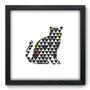 Imagem de Quadro Decorativo - Gato - 33cm x 33cm - 262qdsp