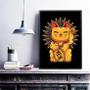 Imagem de Quadro Decorativo Gato Maneki Neko 33X24Cm