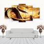 Imagem de Quadro Decorativo Goku E Shenlong 115x60 5 Peças N05