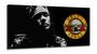 Imagem de Quadro Decorativo Guns N' Roses em Tecido Canvas 130x60