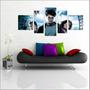 Imagem de Quadro Decorativo Harry Potter Decoração Salas Quartos Mosaico 5 Peças TT10