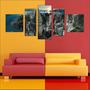 Imagem de Quadro Decorativo Harry Potter Decoração Salas Quartos Mosaico 5 Peças TT12
