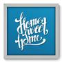 Imagem de Quadro Decorativo - Home Sweet Home - 33cm x 33cm - 181qdrb