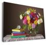 Imagem de Quadro Decorativo Hora de Flores e Livros