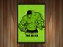 Imagem de Quadro Decorativo Hulk Super Heróis Geek Séries Filmes Cinema Decorações Com Moldura