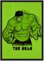 Imagem de Quadro Decorativo Hulk Super Heróis Geek Séries Filmes Cinema Decorações Com Moldura
