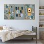 Imagem de Quadro Decorativo Infantil Pequenos Selvagens com 3 Telas 50x75 ou 60x90 de Parede para Quarto Sala Brinquedoteca