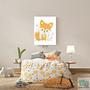 Imagem de Quadro Decorativo infantil Raposa fox 20x28