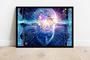 Imagem de Quadro Decorativo Informática Abstrato Tecnologia Computação Lojas Salas Quartos Com Moldura RC041