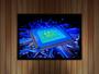 Imagem de Quadro Decorativo Informática Microprocessador Computação Lojas Salas Quartos Com Moldura RC018