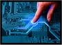 Imagem de Quadro Decorativo Informática Tecnologia Chip Computação Lojas Salas Quartos Com Moldura RC015