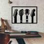 Imagem de Quadro Decorativo Instrumentos Musicais - Mdf 3Mm 002