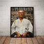 Imagem de Quadro Decorativo Jiu Jitsu Arte Mestre Helio Gracie 42x29cm