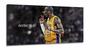 Imagem de Quadro decorativo Kobe Bryant Invincible em tecido canvas 130x60