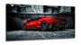 Imagem de Quadro Decorativo Lamborghini Vermelha em tecido canvas 130x60