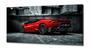 Imagem de Quadro Decorativo Lamborghini Vermelha em tecido canvas 130x60