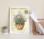 Imagem de Quadro Decorativo Lavanda Vintage 45x34cm - Vidro Incluso