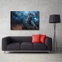 Imagem de Quadro decorativo League Of Legends - Jogos Online - Tela em Tecido