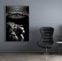 Imagem de Quadro Decorativo Leão Judá Coroa De Cristo Religioso Tela Grande Sala Quarto Escritório 60x85cm