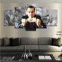 Imagem de Quadro Decorativo Lobo Wall Street  Moderno em tecido