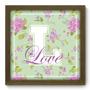 Imagem de Quadro Decorativo - Love - 33cm x 33cm - 049qdim