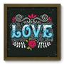 Imagem de Quadro Decorativo - Love - 33cm x 33cm - 057qdom