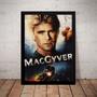 Imagem de Quadro Decorativo Macgyver Profissao Perigo Poster Moldurado