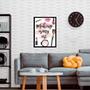 Imagem de Quadro Decorativo Makeup Is My Art 45x34cm