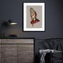 Imagem de Quadro Decorativo Mãos Com Terço - 60X48Cm